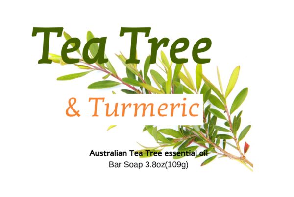 Tea Tree with Turmeric Bar Soap - Image 2