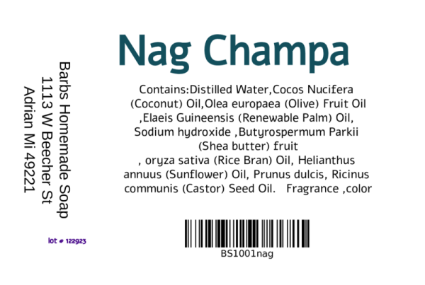 Nag Champa Bar Soap - Image 3