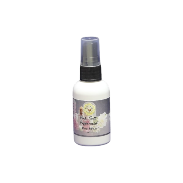 Pink Salt and Peppermint Poo Spray